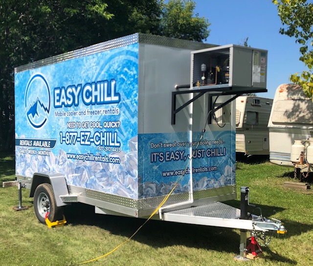 mobile freezer and cooler for events in calgary